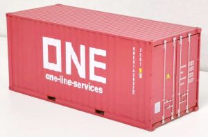 Container 20 ft ONE rot - Kiss MBS 1C04 Spur 1